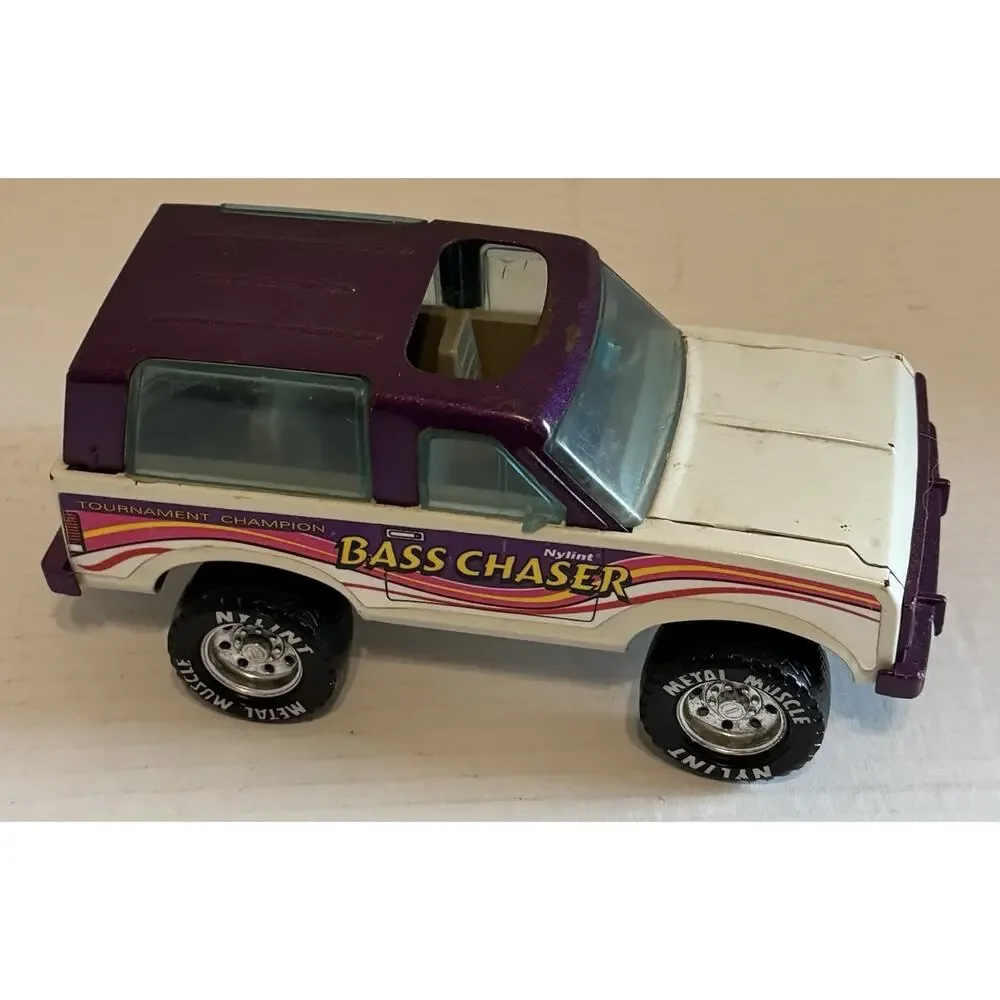 Vintage Nylint Bass Chaser Tournament Champion Bronco 2 Truck
